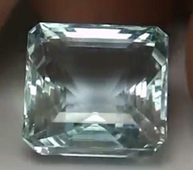 Reserved for Sandra, Diamond Engagement Semi Mount 14K White Gold Setting Emerald 16mm - Lord of Gem Rings