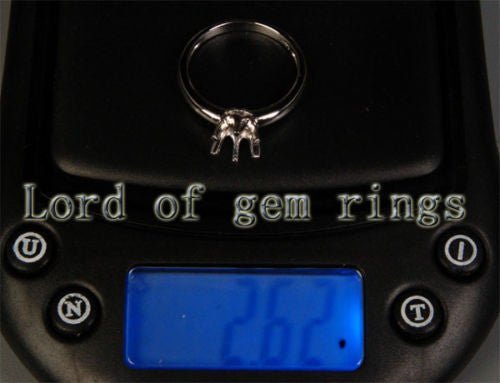 Reserved for Tara,Custom Plain 14K Yellow Gold Semi Mount Ring Round - Lord of Gem Rings