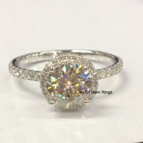 Reserved for theo1krie Custom Gold Semi mount Ring Pave Diamond accent 14K Rose Gold - Lord of Gem Rings