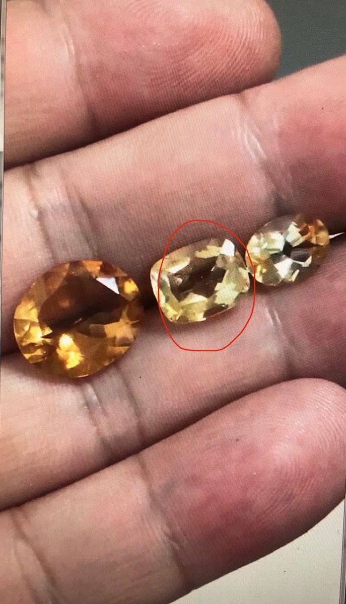 Reserved for Tiffany: Custom Champagne Citrine Engagement Ring Pave Diamond Floral Halo 14K Gold 7mm - Lord of Gem Rings