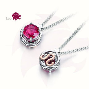 Twelve Zodiac Gemstone Pendant - Lord of Gem Rings