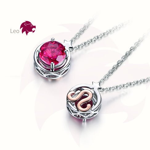 Twelve Zodiac Gemstone Pendant - Lord of Gem Rings