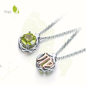 Twelve Zodiac Gemstone Pendant - Lord of Gem Rings