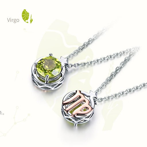Twelve Zodiac Gemstone Pendant - Lord of Gem Rings