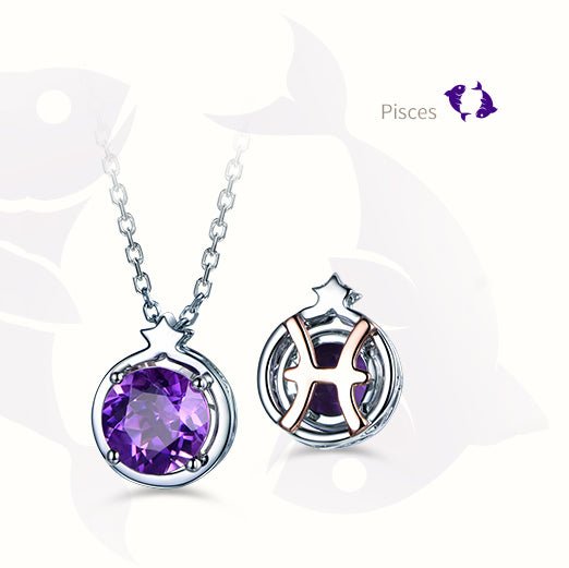 Twelve Zodiac Gemstone Pendant - Lord of Gem Rings