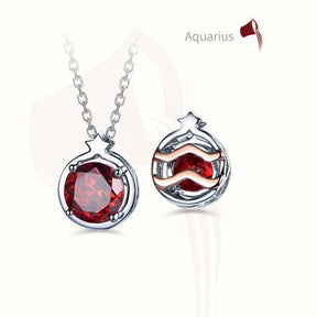 Twelve Zodiac Gemstone Pendant - Lord of Gem Rings