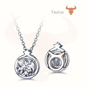 Twelve Zodiac Gemstone Pendant - Lord of Gem Rings