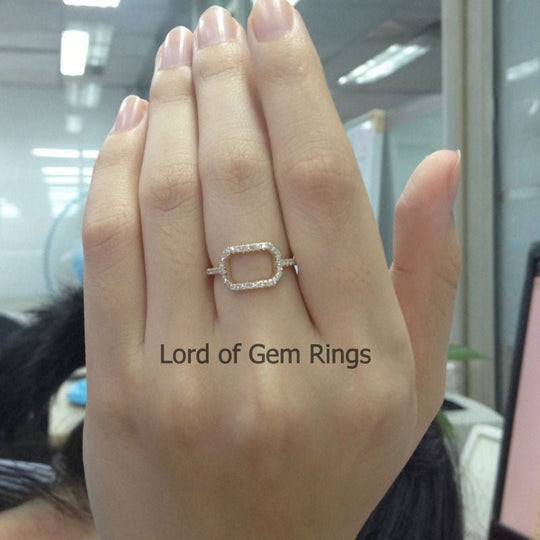 Unique Pave-Set Diamond Wedding Band 14K Yellow Gold ( .25ct)