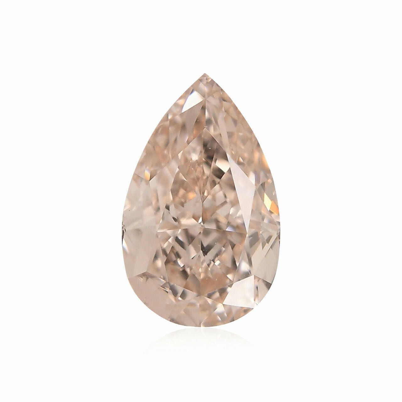 Reserved for John-Diamond Engagement Semi Mount Ring 14K Rose Gold Setting Pear 6.91 x 4.31 x 3.08mm