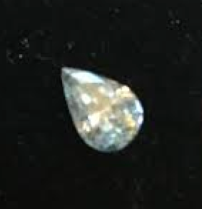 Reserved for Chelsea Diamond semi mount ring for 7x10mm pear 14K Rose Gold