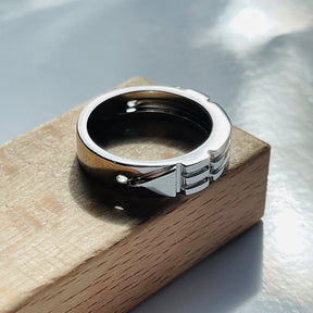 Atlantis Rings Egyptian Ring Protection Ring Healing Rings-9mm Silver