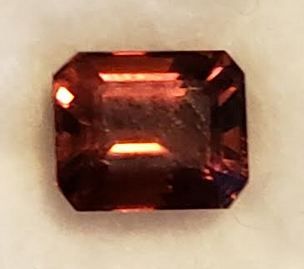 Reserved for Bruce VS Diamond Semi Mount Ring 18K Rose Gold Emerald Cut