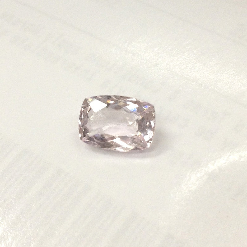 Reserved for Frank, Retangular Cushion Pink Morganite Engagement Ring Bridal Sets Pave Diamond 14K Rose Gold - Lord of Gem Rings - 2