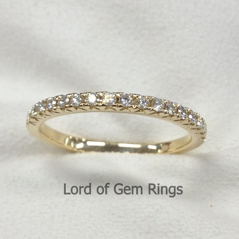 Reserved for Drew, one 1.5mm moissanite, shippig cost - Lord of Gem Rings - 4