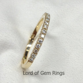 Reserved for Drew, one 1.5mm moissanite, shippig cost - Lord of Gem Rings - 2