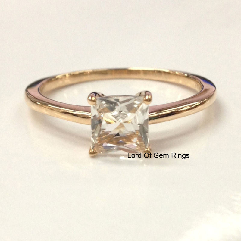 Reserved for inetliva Custom Dianond Semi Mount Ring 14K White Gold Setting - Lord of Gem Rings - 2