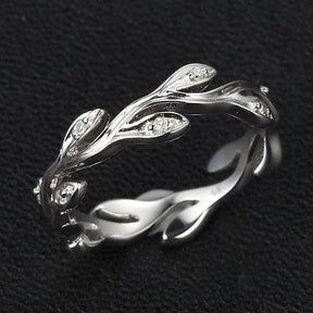 Reserved for Chris - 8mm Bezel Round Morganite Engagement Ring & Vine Pave Diamond Wedding 14K White Gold